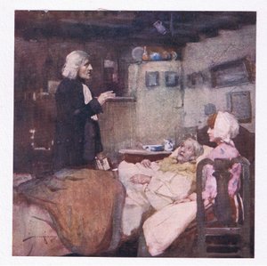 Ma nel suo dovere, pronto a ogni chiamata, vegliava e piangeva, pregava e sentiva per tutti da William Lee Hankey