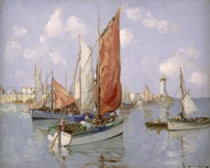 Barca da pesca, Chareute da William Lee Hankey