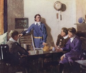 Illustrazione per Il pescatore completo di Izaak Walton da William Lee Hankey