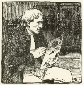 Illustrazione per The Deserted Village di Oliver Goldsmith da William Lee Hankey