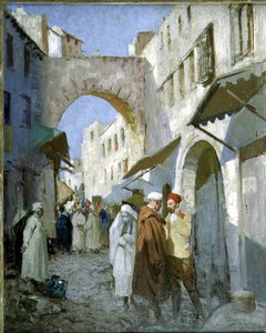 Scena di strada marocchina (Tetuan)