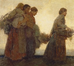 Sulle dighe, c.1910 da William Lee Hankey