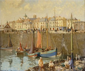 Il Quai, Dieppe da William Lee Hankey