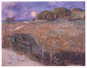 La chiesa decorosa che sormontava la collina vicina da William Lee Hankey
