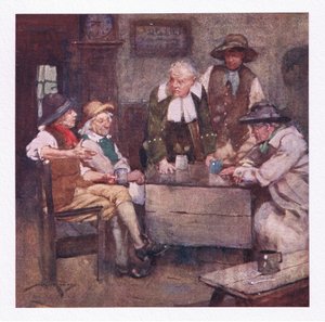 Dove gli statisti del villaggio parlavano con sguardi profondi, e le notizie molto più vecchie della loro birra giravano