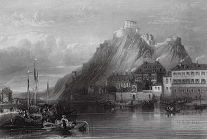 Fortezza di Ehrenbreitstein, Reno da William Leighton (after) Leitch