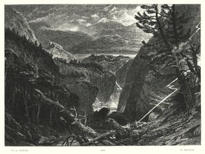 Childe Harold, Canto III, Stanza 96 (incisione) da William Leighton Leitch
