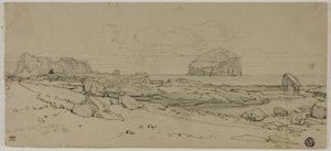 Le barre di Tantallon, Scozia da William Leighton Leitch