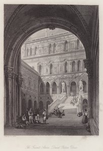 Le Scale dei Giganti, Palazzo Ducale, Venezia da William Leighton Leitch