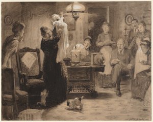 Schizzo per illustrazione "Il bambino stazionario"