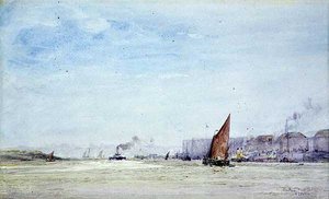 Cantiere navale di Chatham da William Lionel Wyllie