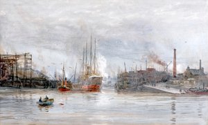 Foce del Kelvin da William Lionel Wyllie