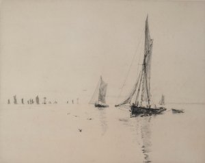 Pescatori di gamberi da William Lionel Wyllie