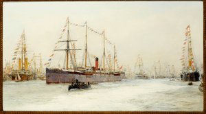 La revisione del Giubileo di Diamante del 1897 da William Lionel Wyllie