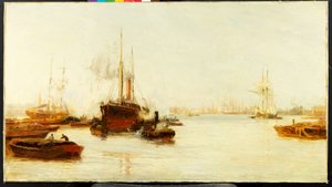 La piscina di Londra da William Lionel Wyllie
