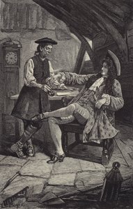 Frank nel cottage di Andrew Fairservice da William Lockhart Bogle