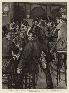 Schizzi di vita e carattere in città, l