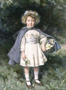 Ritratto di Patricia Anley da William Logsdail