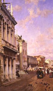 Il leone di San Marco, Venezia da William Logsdail
