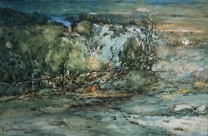 Capanna di frontiera, 1894 da William Louis Sonntag