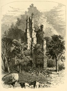 Chimney Rocks, 1872 da William Ludwell Sheppard