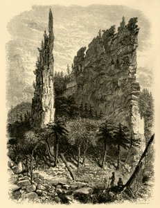 I pinnacoli di Karr, 1872 da William Ludwell Sheppard