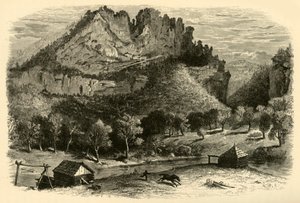 Le scogliere di Seneca, 1872 da William Ludwell Sheppard