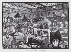 Mercato di Billingsgate, mattina presto