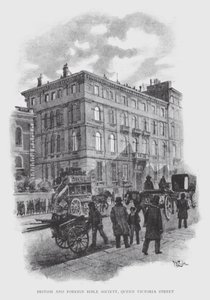 Società Biblica Britannica e Straniera, Queen Victoria Street da William Luker