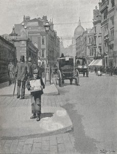 Cannon Street, 1891 da William Luker