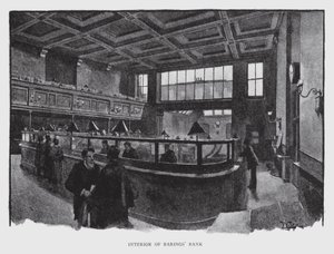 Interno della banca Barings