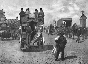 London Bridge, Sud, 1891 da William Luker