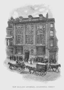 New Zealand Chambers, Leadenhall Street da William Luker