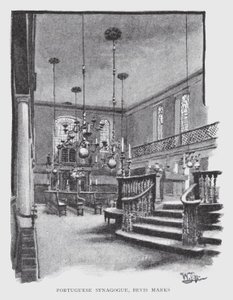 Sinagoga portoghese, Bevis Marks da William Luker