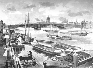 Ponte di Southwark, 1891 da William Luker
