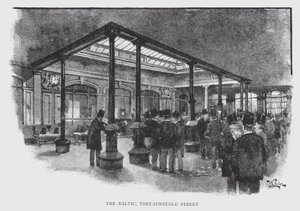 Il Baltico, Threadneedle Street da William Luker