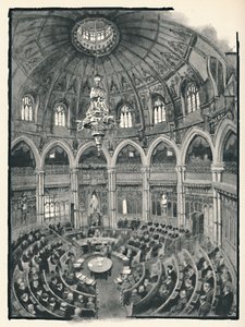 La Guildhall - Sala del Consiglio, 1891