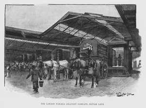 The London Parcels Delivery Company, Fetter Lane da William Luker