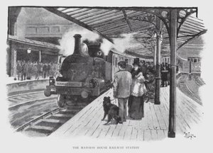 Stazione ferroviaria di Mansion House da William Luker