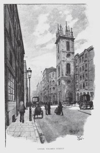 Upper Thames Street da William Luker