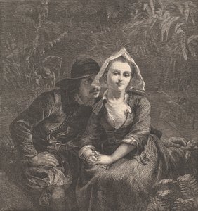 La dichiarazione, da Illustrated London News, 29 agosto 1868 da William Luson Thomas
