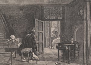 Il ritorno della governante, da Illustrated London News da William Luson Thomas