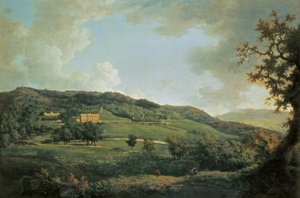Una vista di Chatsworth da William Marlow