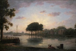 Orleans House, Twickenham, Middlesex, c.1800 da William Marlow