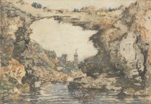 Ponte di roccia alla Scuola di Virgilio da William Marlow