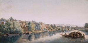 Il Tamigi a Richmond, 1770-1780 da William Marlow