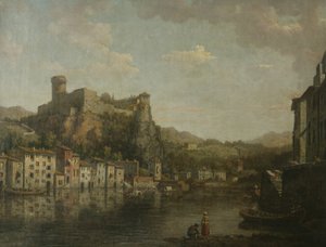 Veduta di Lione da William Marlow