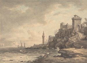 Veduta di Livorno da William Marlow