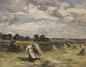 Raccolta vicino a Salroun, East Lothian