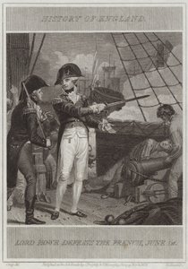 Lord Howe sconfigge i francesi
